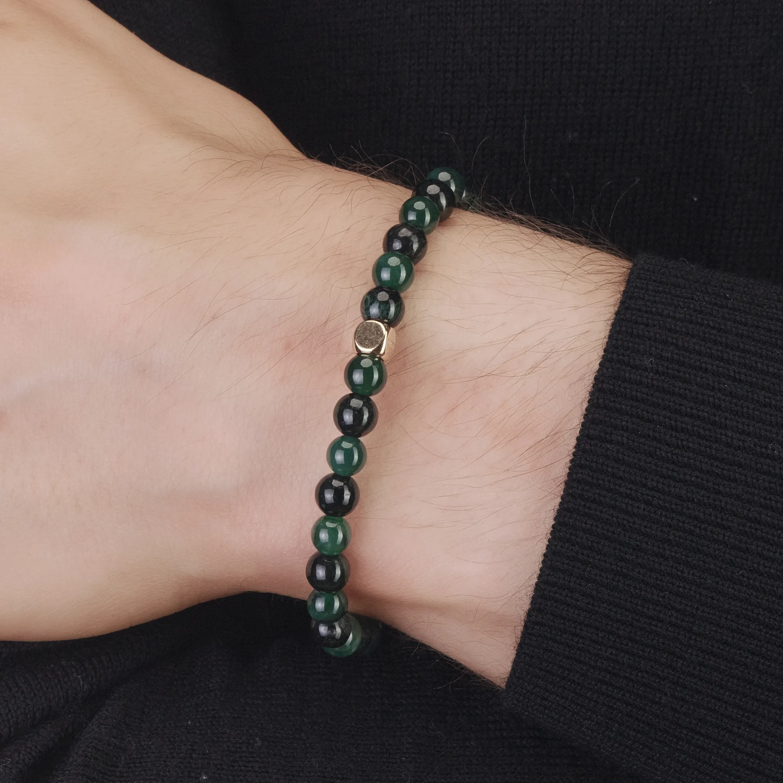 Antigua bracelet en jade pour homme