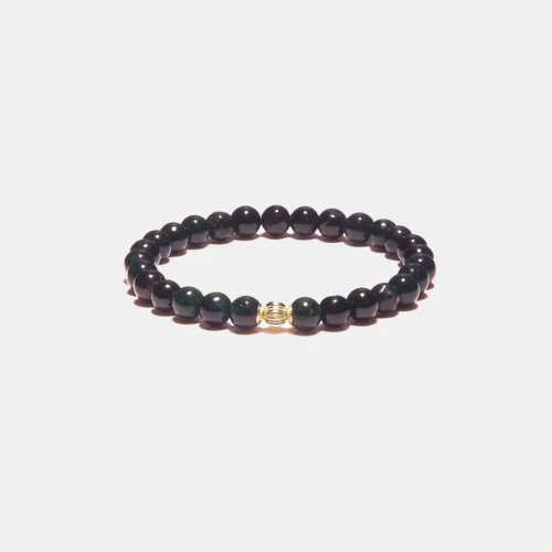 Bracelet en jade noir