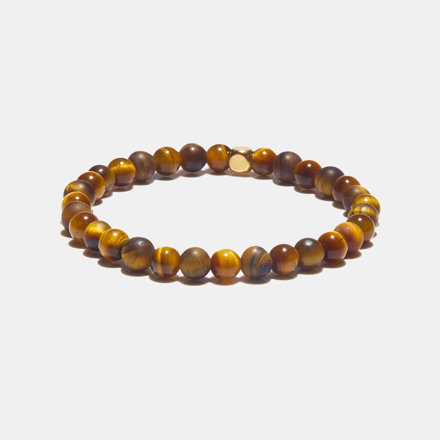 Bracelet en oeil de tigre pour homme