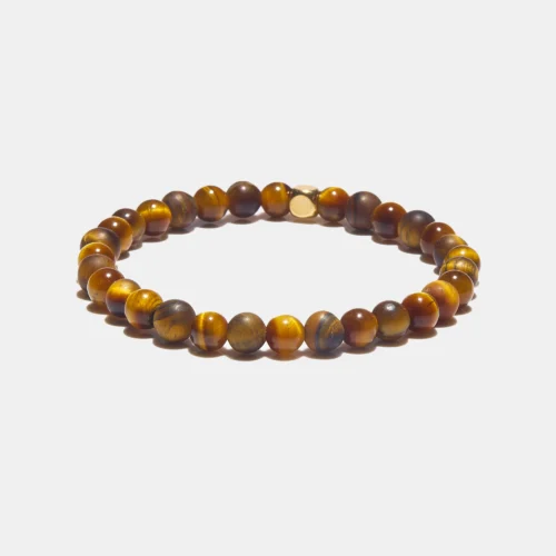 Bracelet en oeil de tigre pour homme