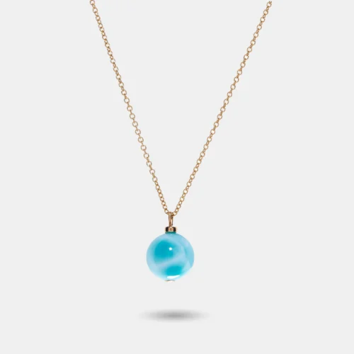 Collier Mahina en Larimar