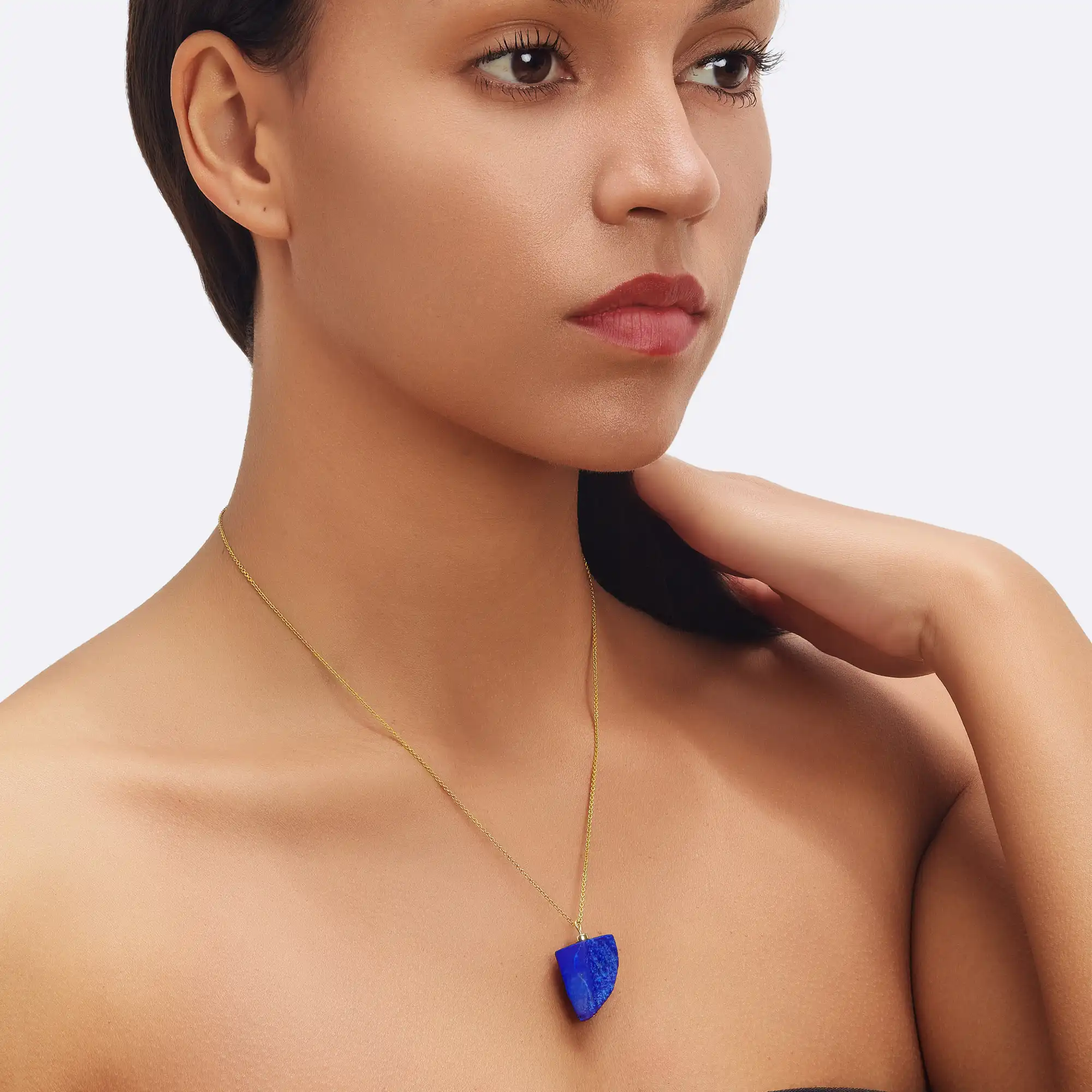 Osiris bleu en lapis lazuli pour femme