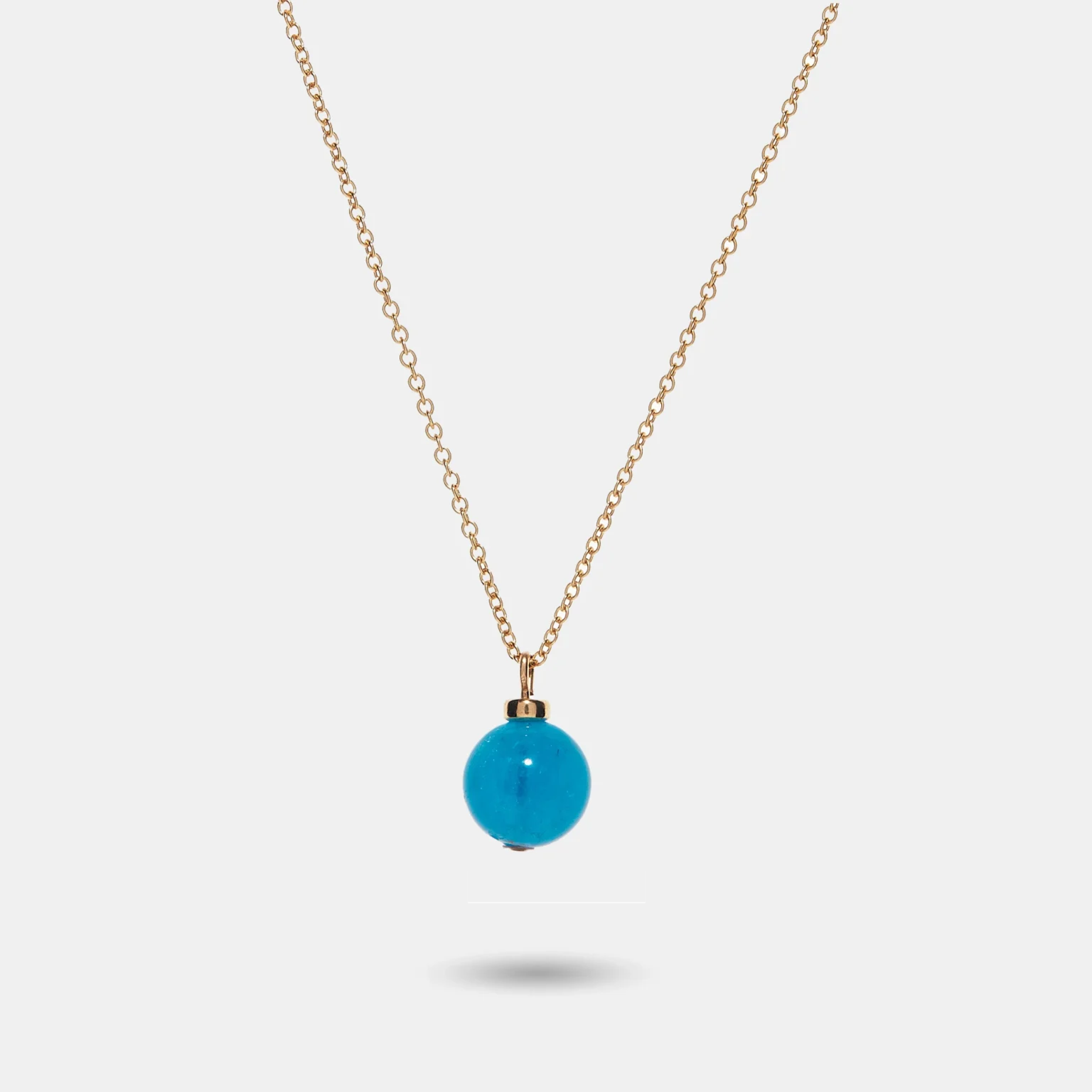 Collier Tya en apatite de 8mm