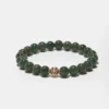 Hotei bracelet en perle de jade vert