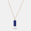 Collier lapis lazuli bleu
