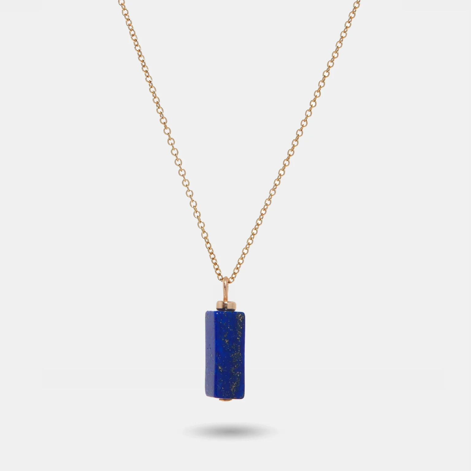 Collier lapis lazuli bleu